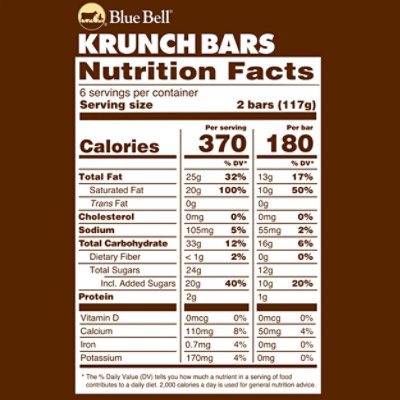 Blue Bell Krunch Bars - 12-2.5 Fl. Oz. - Image 6