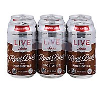 Live Soda Soda Live Root Beer 6pk - 6-12 Fl. Oz.