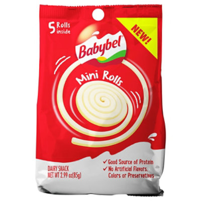 Babybel Dairy Snack Mini Rolls 5 Count - 2.99 Oz. - Image 3