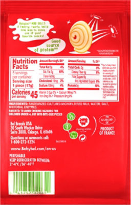 Babybel Dairy Snack Mini Rolls 5 Count - 2.99 Oz. - Image 6
