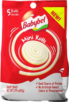 Babybel Dairy Snack Mini Rolls 5 Count - 2.99 Oz. - Image 2