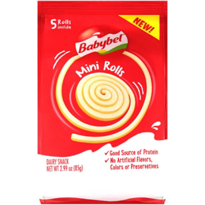 Babybel Dairy Snack Mini Rolls 5 Count - 2.99 Oz. - Image 1