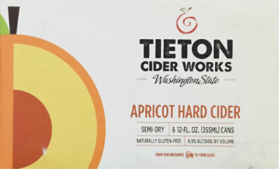 Tieton Apricot Cider - 6-12 Fl. Oz. - Image 5