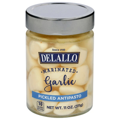 DeLallo Oil Garlic Whole - 11 Oz - Image 2