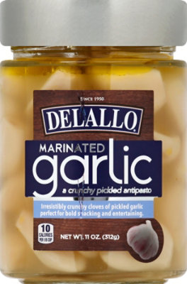 DeLallo Oil Garlic Whole - 11 Oz - Image 2