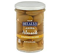 Delallo Olives Almond Stuffed - 5.82 Oz