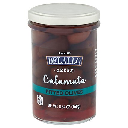 Delallo Olives Calamata Pitted - 5.3 Oz - Image 3