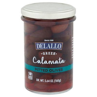 Delallo Olives Calamata Pitted - 5.3 Oz - Image 3