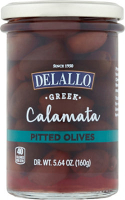 Delallo Olives Calamata Pitted - 5.3 Oz - Image 2