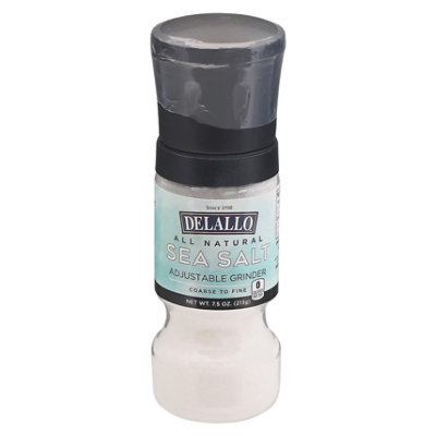 Delallo Ssnng Sea Salt Grinder - 7.5 Oz - Image 3