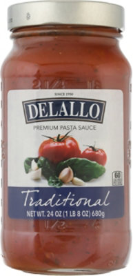 Delallo Sauce Spaghetti Trdtnl - 24 Oz - Image 2