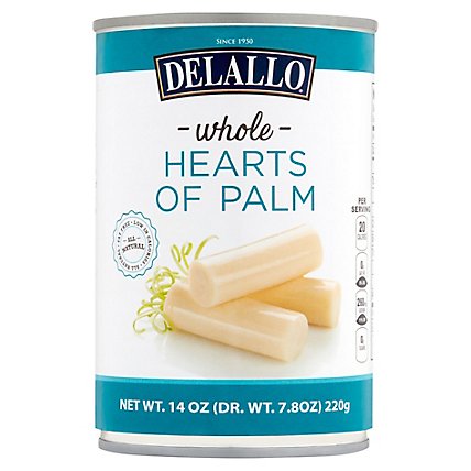 Delallo Hearts Of Palm Whole - 14.1 Oz - Image 3