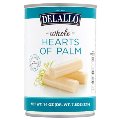 Delallo Hearts Of Palm Whole - 14.1 Oz - Image 3