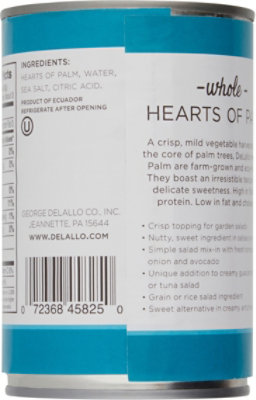 Delallo Hearts Of Palm Whole - 14.1 Oz - Image 6