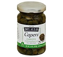 DeLallo Capers Capote In Brine - 4 Oz