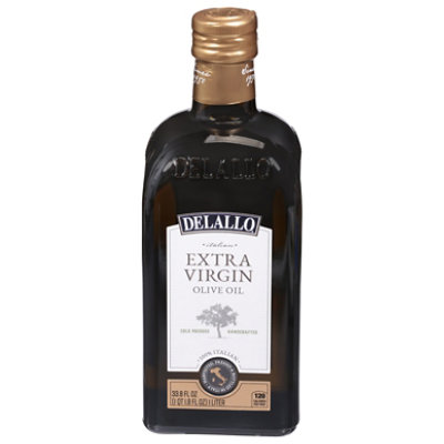 Delallo Oil Olive Xvrgn - 33.8 Fl. Oz. - Image 2