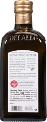 Delallo Oil Olive Xvrgn - 33.8 Fl. Oz. - Image 5