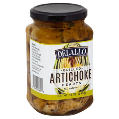 DeLallo Artichoke Halves Grilled - 12 Oz - Image 1