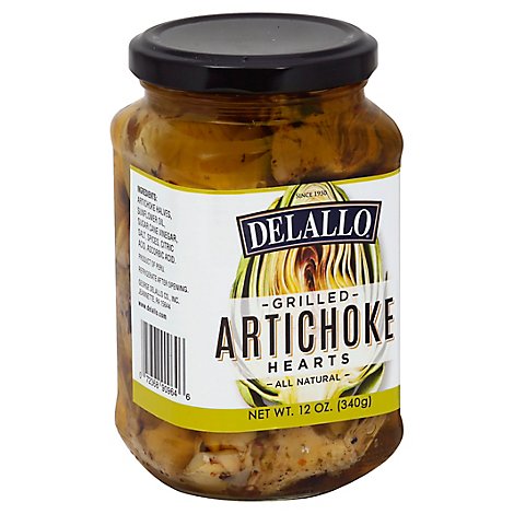 DeLallo Artichoke Halves Grilled - 12 Oz