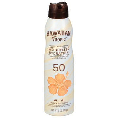 Hawaiian Tropic Silk Hydration Sunscreen Spray Spf 50 - 6 Fl. Oz. - Image 2