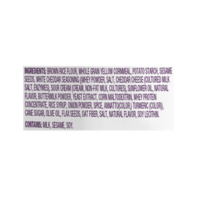 Crunchmaster Crackers Multi-Grain Aged White Cheddar - 4 Oz - Image 5