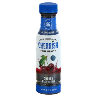 CHERRiSH Juice Cherry Blueberry - 12 Fl. Oz. - Image 3