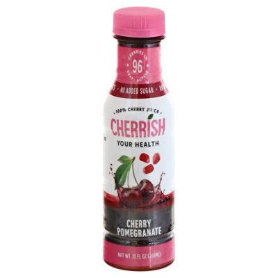 CHERRiSH Juice Cherry Pomegranate - 12 Fl. Oz. - Image 3