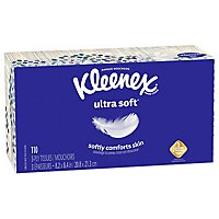 Kleenex Ultra Soft Facial Tissues Flat Box - 110 Count - Image 3