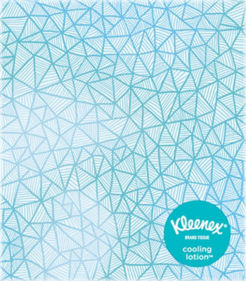 Kleenex Cooling Lotion Facial Tissue Cube Box - 45 Count - Image 2