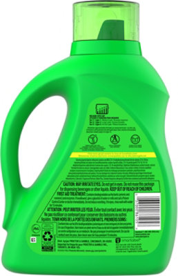 Gain Plus Aroma Boost Liquid Laundry Detergent HE Compatible 64 Load Blissful Breeze - 100 Fl. Oz. - Image 5