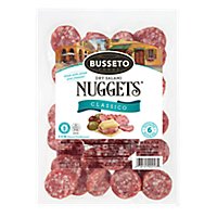 Busseto Dry Salami Nuggets - .375 Lb - Image 1