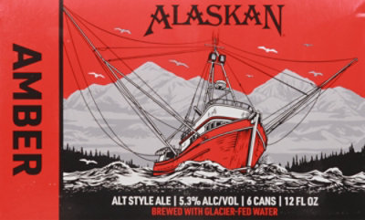 Alaskan Amber In Cans - 6-12 Fl. Oz. - Image 2