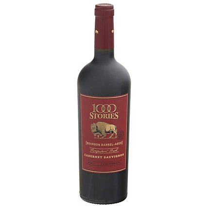 1000 Stories Wine Cabernet Sauvignon Bourbon Barrel Aged California - 750 Ml - Image 3