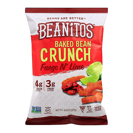 Beanitos Snack Fuego Lme Bn Crnch - 4.5 Oz