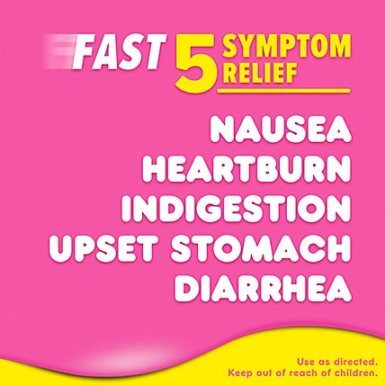 Pepto-Bismol Relief from Nausea Heartburn Indigestion Upset Stomach Diarrhea LiquiCap - 12 Count - Image 3