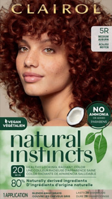 Clairol Natural Instincts Cinnaberry Medium Auburn - Each - Image 1