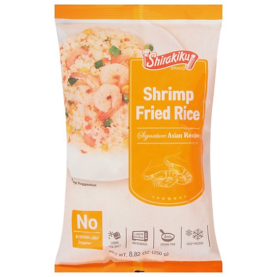 Shirakiku Fried Rice Shrimp - 8.8 Oz