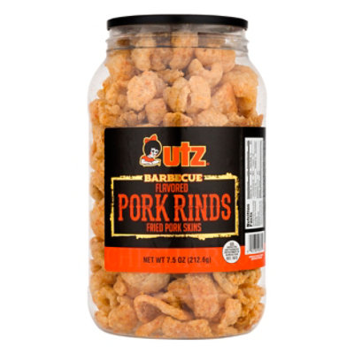 Utz Bbq Pork Rind Barrel - 7.5 Oz - Pavilions