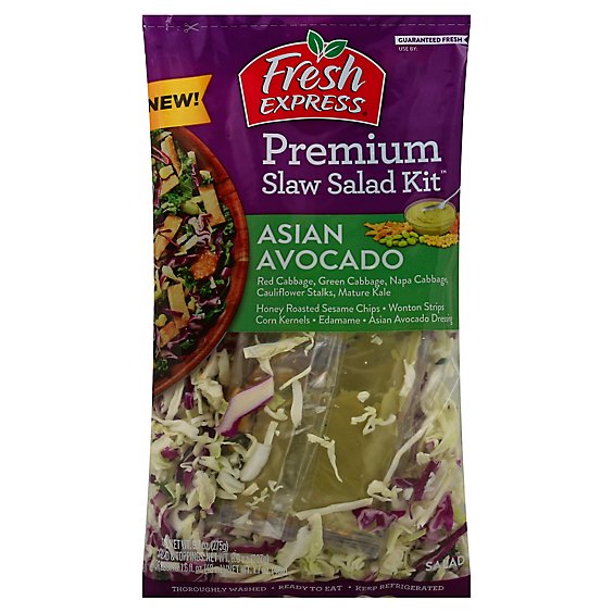 Fresh Express Slaw Kit Asian Avocado - 9.7 Oz