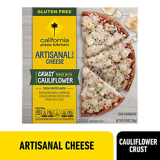 Cauliflower Crust Frozen Pizza
