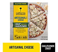 California Pizza Kitchen Cauliflower Crust Artisanal Style Cheese 10 Inch Frozen Pizza  - 11.8 Oz
