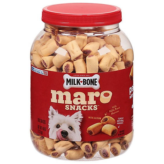 Milk Bone Dog Treat Jar Orig - 40 Oz