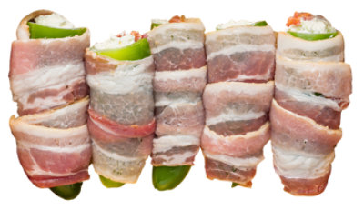 Bacon Wrapped Jalapeno With Cream Cheese & Cheddar 2 Oz 1 Count - Each