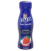 LALA Yogurt Smoothie With Probiotics Wild Strawberry - 7 Fl. Oz. - Image 1