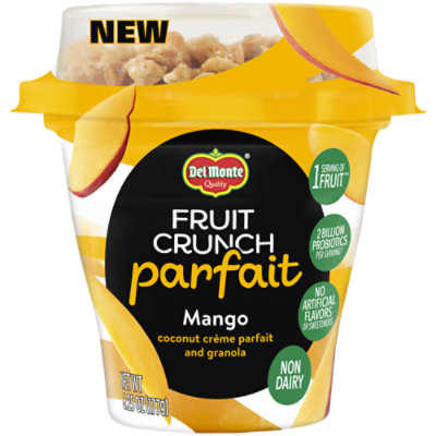 Del Monte Fruit Crunch Parfait Mango - 6.25 Oz