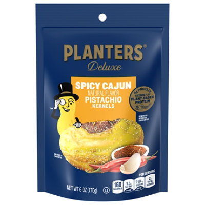 Planters Spicy Cajun Pistachio Kernels - 6 Oz - carrsqc