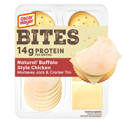 Oscar Mayer Bites Natural Buffalo Style Chicken Snack Plate - 3.3 Oz - Image 1