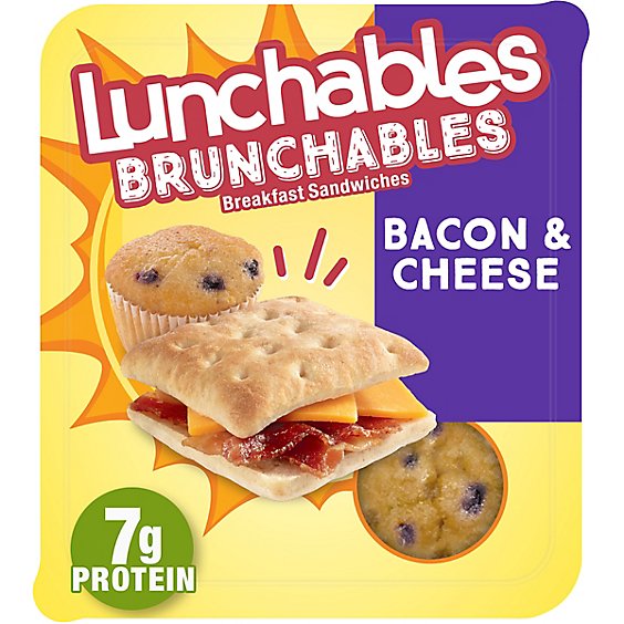 Lunchables Brunchables Breakfast Sandwiches Meal Kit Tray - 2.3 Oz