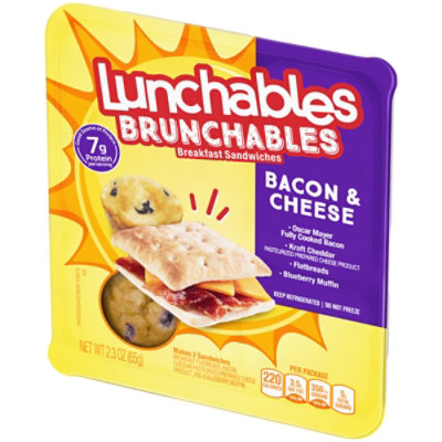 Lunchables Brunchables Breakfast Sandwiches Meal Kit with Bacon - 2.3 Oz - Image 4