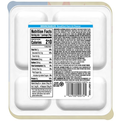 Lunchables Brunchables Breakfast Sandwiches Meal Kit with Ham - 2.7 Oz - Image 7